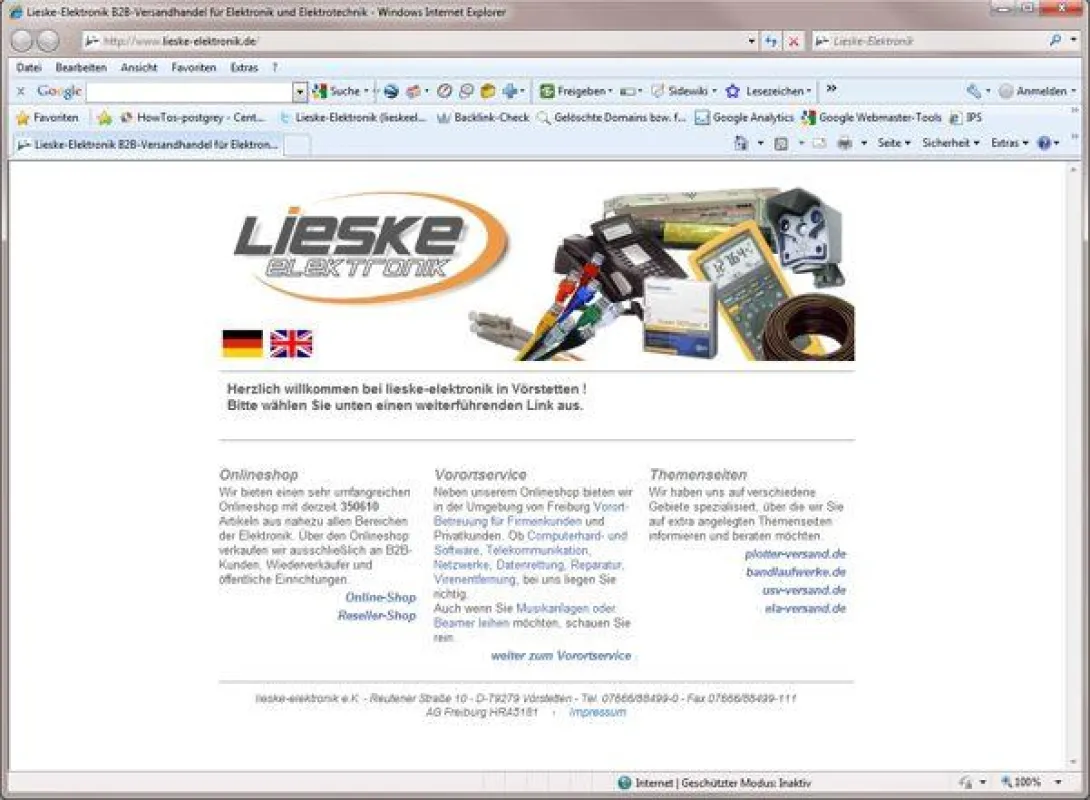 Lieske-Elektronik B2B Online-Shop