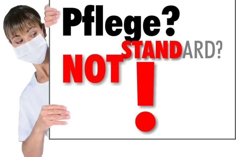 Bild: Protest gegen Pflege-Notstand: „Menschenwürde in der Pflege! Wie soll das gehen?“
