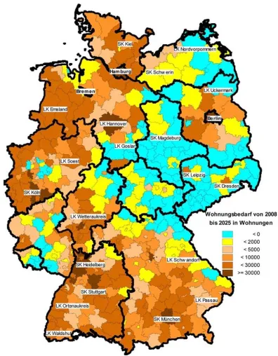 Bild: 400 000 Neubauwohnungen fehlen jährlich