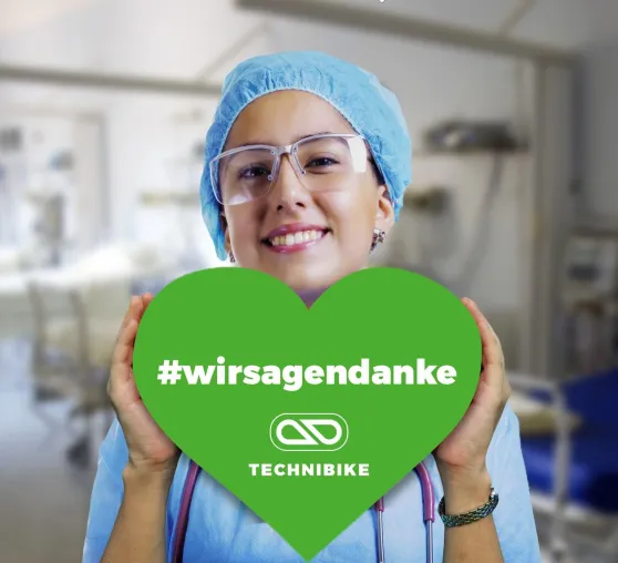 Aktion „TechniBike sagt Danke“ mit hoher Resonanz angenommen Bild: Aktion „TechniBike sagt Danke“ mit hoher Resonanz angenommen