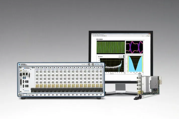 Bild: Neuer NI-PXI-Digitizer und Update zum NI LabVIEW Jitter Analysis Toolkit erhöhen Flexibilität und Leistung