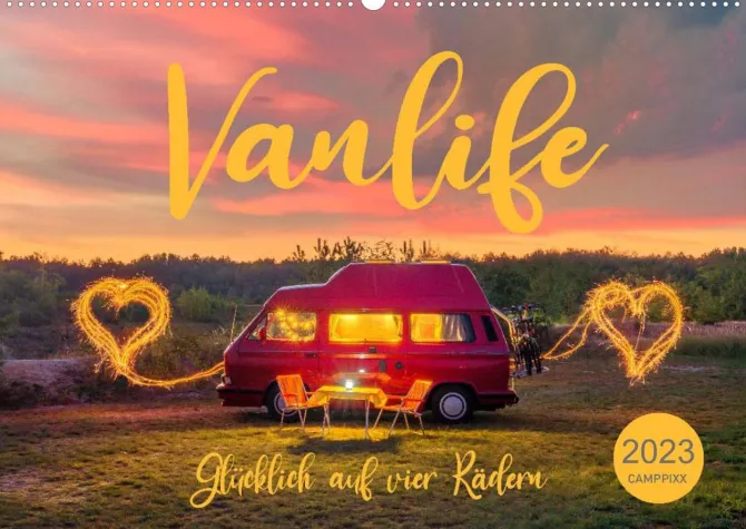Bild: Kalender: VANLIFE - Glücklich auf vier Rädern