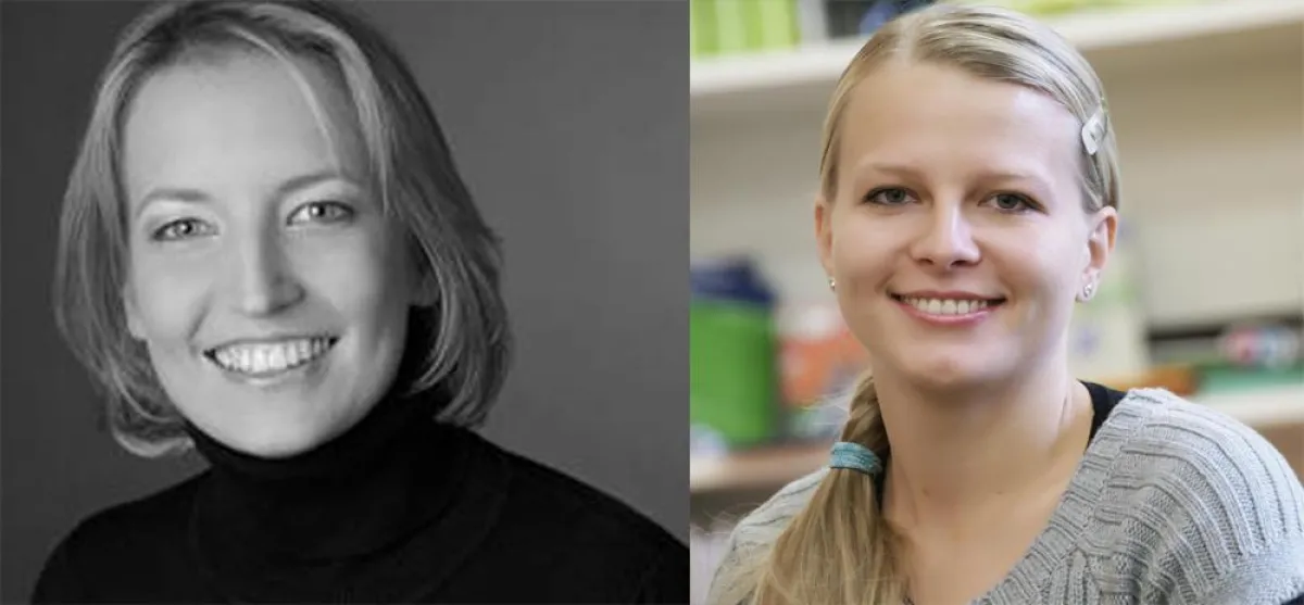 Martina Wiesenbauer-Vrublovsky und Olena Sikorska