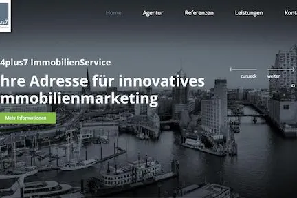 Agentur für Immobilienmarketing 24plus7 startet mit Website-Relaunch und Fokus auf Digitalisierung durch Bild: Agentur für Immobilienmarketing 24plus7 startet mit Website-Relaunch und Fokus auf Digitalisierung durch