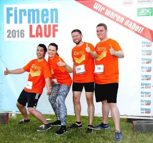 Bild: Chiffry-Team beweist: Nerds können sportlich sein