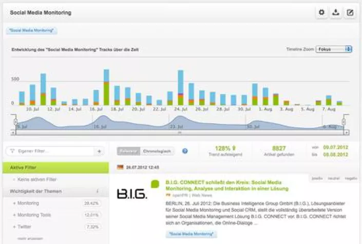 Bild: PressFile und Opinion Tracker: Wissen, was über Sie geredet wird