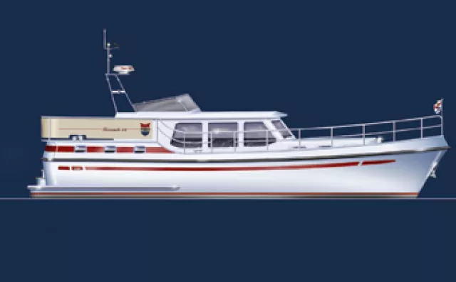 Bild: Yacht-Weltneuheit auf der Messe BOOT 2006 in Düsseldorf