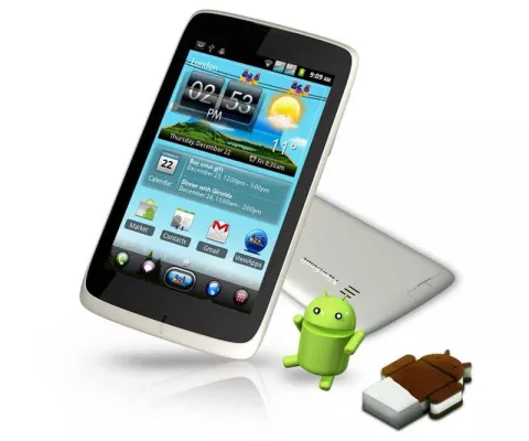 Bild: Weltweit erstes Dual-SIM-Smartphone mit Android™ Ice Cream Sandwich