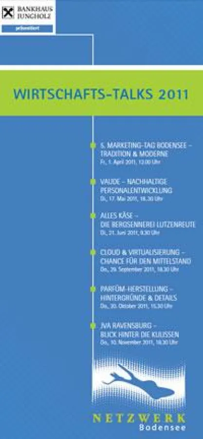 Wirtschafts-Talks 2011 des Netzwerk Bodensee im Überblick