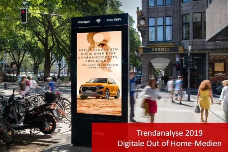 Bild: Trendanalyse 2019: Digital Out of Home ist extrem visibel