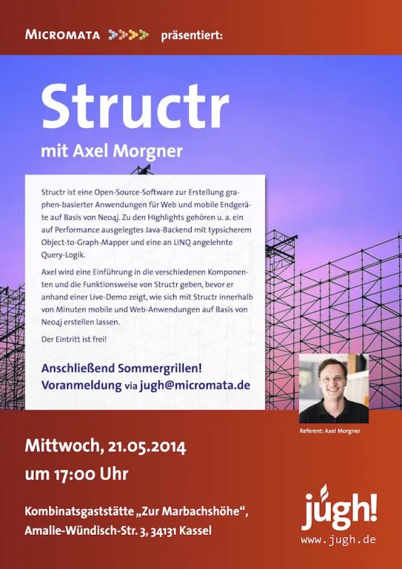 Axel Morgner bei der JUGH