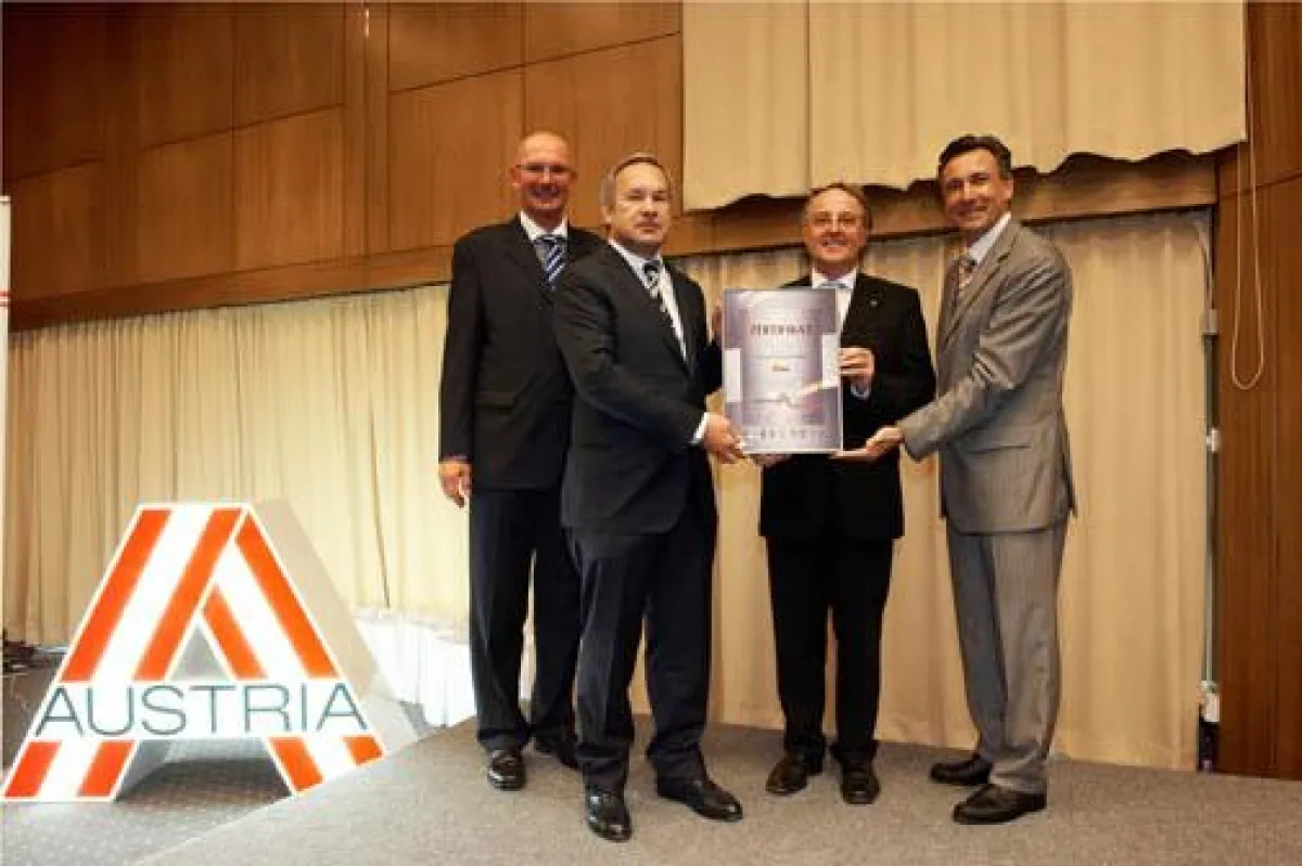Zertifikatsüberreichung „Leitbetrieb Austria“ an RIKA