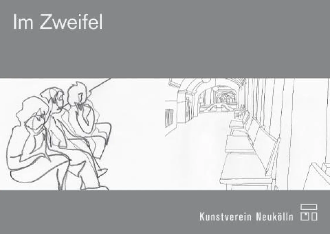 Abbildungen: Matthias Beckmann, Petra Lottje, Zeichenserien aus dem Kriminalgericht Moabit, 2018