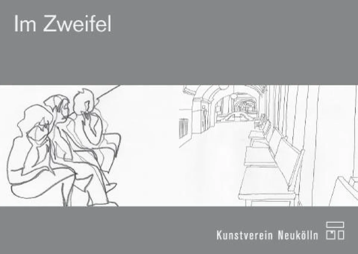 Abbildungen: Matthias Beckmann, Petra Lottje, Zeichenserien aus dem Kriminalgericht  Moabit, 2018