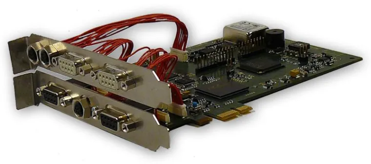 Bild: PCI-Express-Interpolator mit acht Kanälen