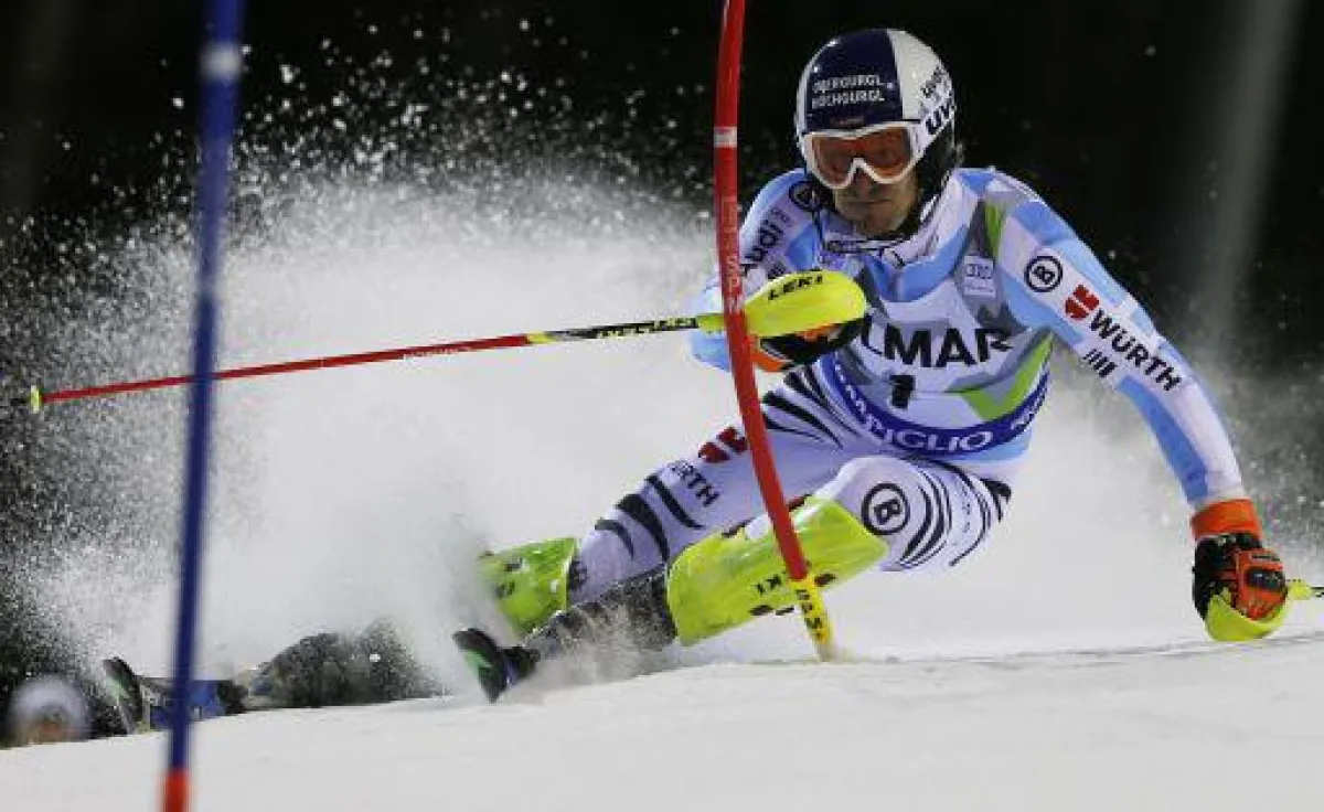 Slalom-Vizeweltmeister Fritz Dopfer macht Lust aufs Laufen. Copyright: pentaphoto