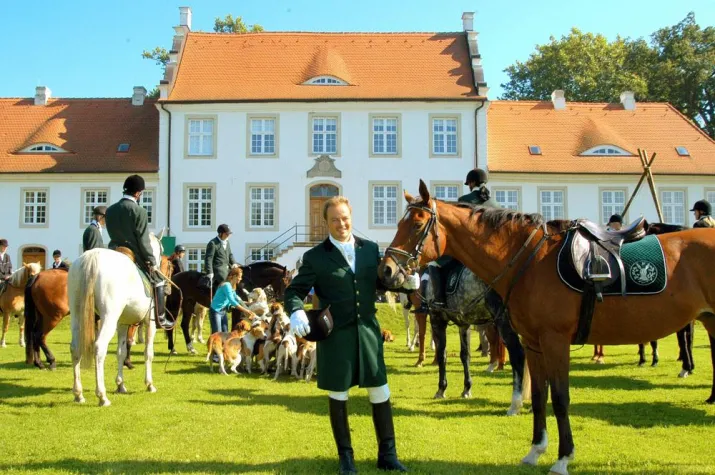 Bild: 1. Rügener Jeep Cross Country mit Jagdherr Till Demtrøder