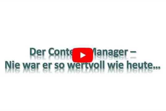 Bild: Content Manager: Berufsbild im Wandel