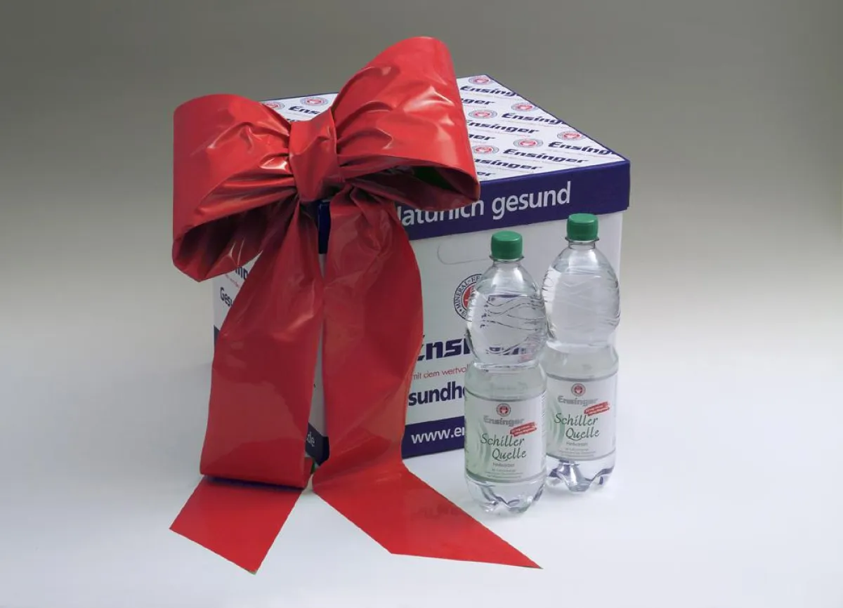 Mal etwas ganz anderes schenken: ein Ensinger Getränke-Abo mit Heimlieferservice