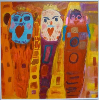 Bild: Ausstellungseröffnung: "Farbenspiele klingen"