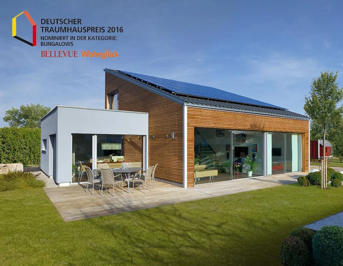 Baufritz wurde für den Traumhauspreis 2016 in den Kategorien Bungalows und Landhäuser nominiert