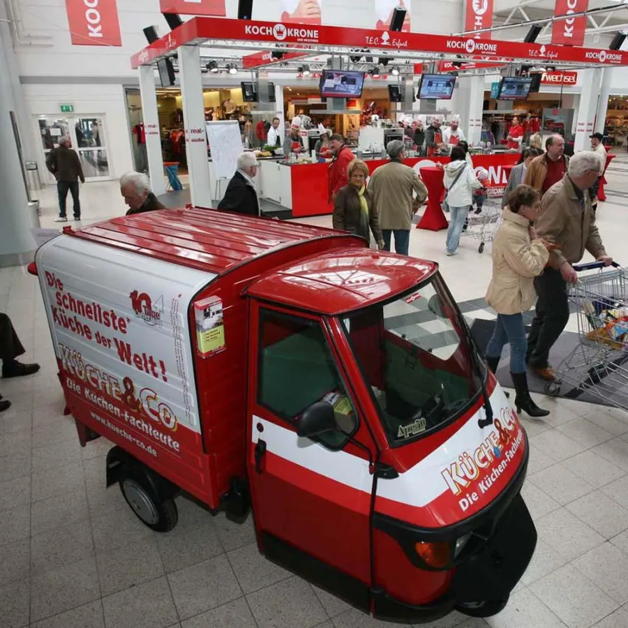 Das Küche&Co-Mobil im TEC Erfurt