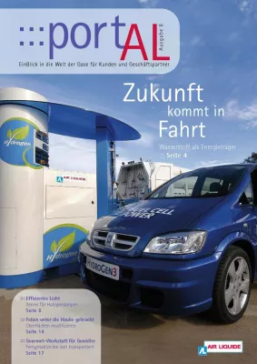 Bild: Neue Ausgabe des Kundenmagazins PortAL von Air Liquide