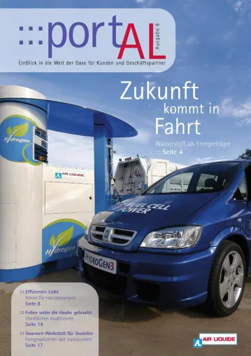 Bild: Neue Ausgabe des Kundenmagazins PortAL von Air Liquide