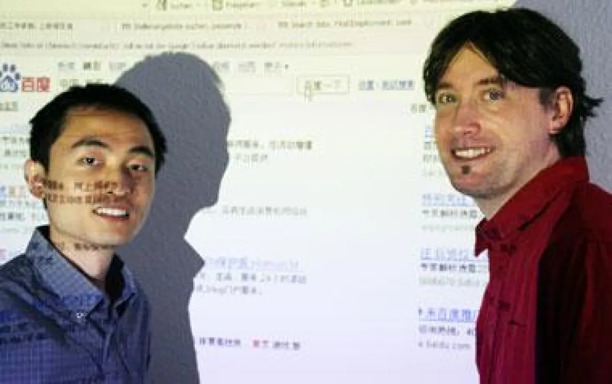 Roger Wang und Mirko Ross beraten Unternehmen zum chinesischen Internet