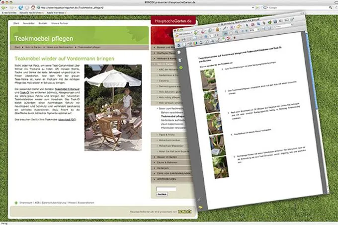 Bild: Praktische Anleitungen zum PDF-Download auf HauptsacheGarten.de