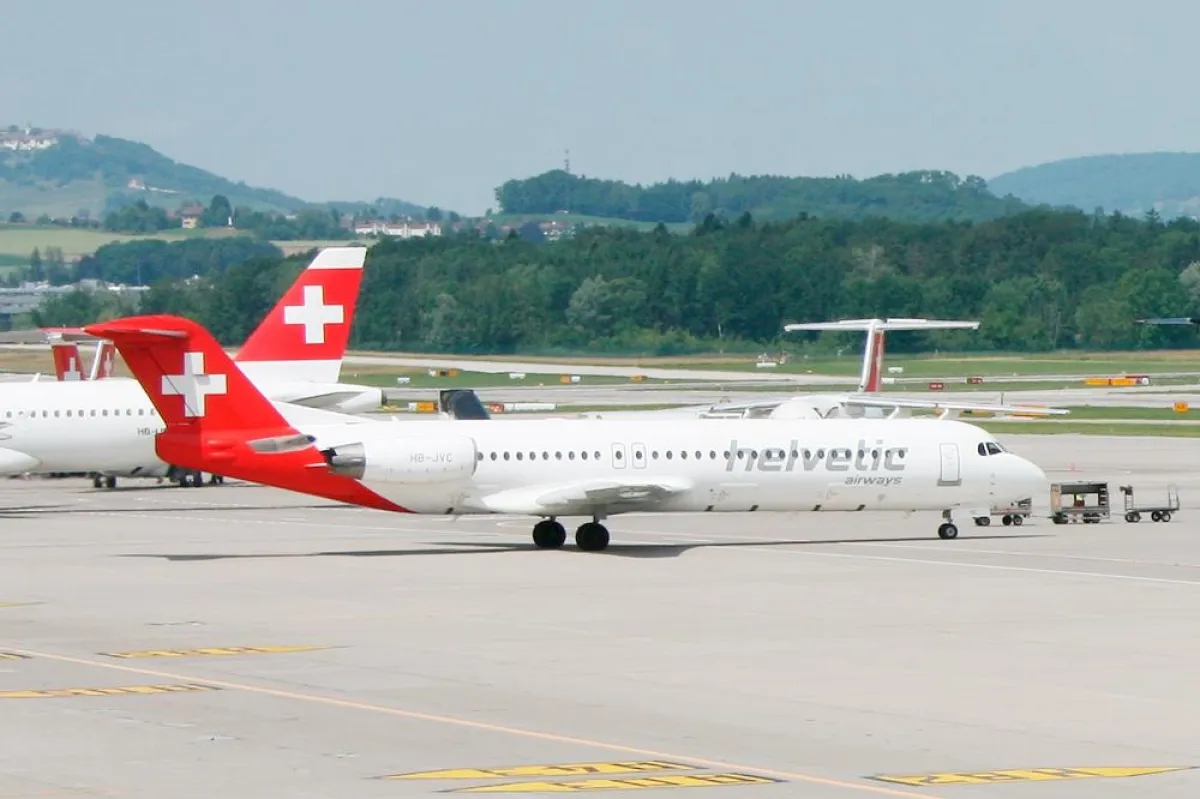 Helvetic Airways und Swiss Partnerschaft