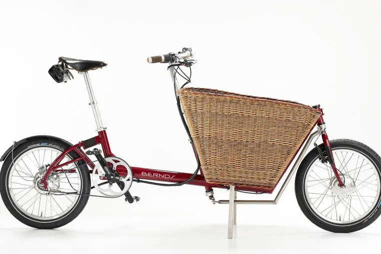 Bild: Bequem, sicher und sogar faltbar: PackBernds erfindet das Lastenrad neu