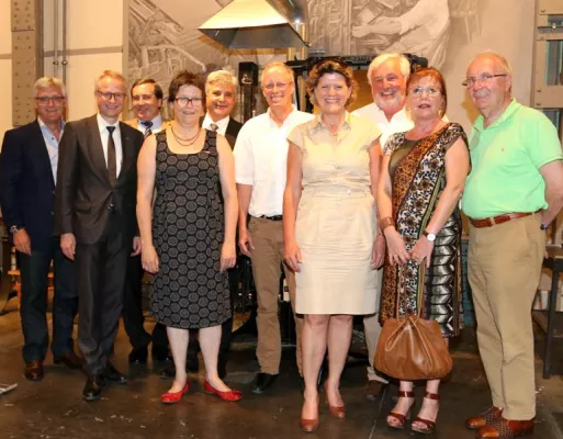 Bild: Stiftergemeinschaft für das Museum Industriekultur traf sich zur ordentlichen Mitgliederversammlung 2015
