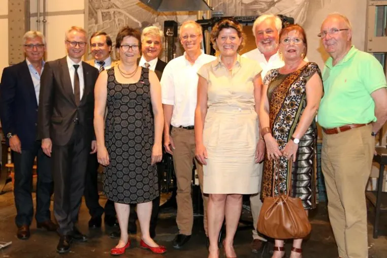 Bild: Stiftergemeinschaft für das Museum Industriekultur traf sich zur ordentlichen Mitgliederversammlung 2015