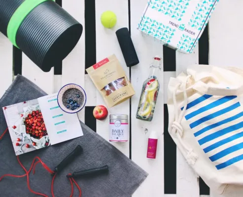 Bild: Die FitnessBox von TrendRaider – Wohlfühl-Momente für Körper und Geist