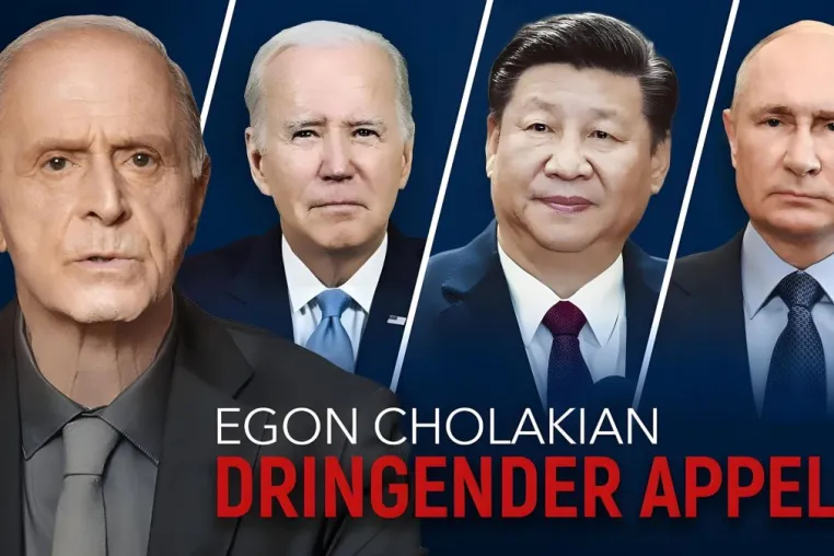 Bild: Dringender Appell an Biden, Xi Jinping und Putin. NASA Wissenschaftler ruft zum Handeln auf.