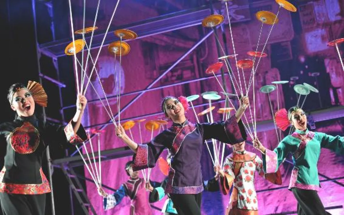 Der Chinesische Nationalcircus fasziniert (Foto: Tim Foltin)