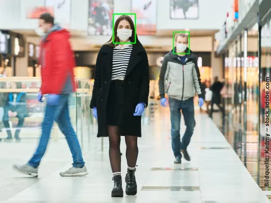 Bild: Pünktlich zum Lockdown-Light: artec bietet intelligentes System zur Zugangskontrolle & Mundschutzerkennung