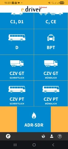 Bild: e.driver Professional - ADR-SDR Prüfung Gefahrgut