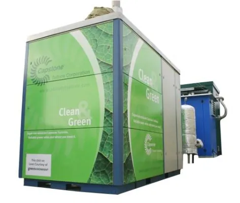 Bild: Strom und Wärme mit Mikrogasturbinen auf der BioEnergy Europe