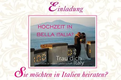 Bild: Infoabend Heiraten in Italien