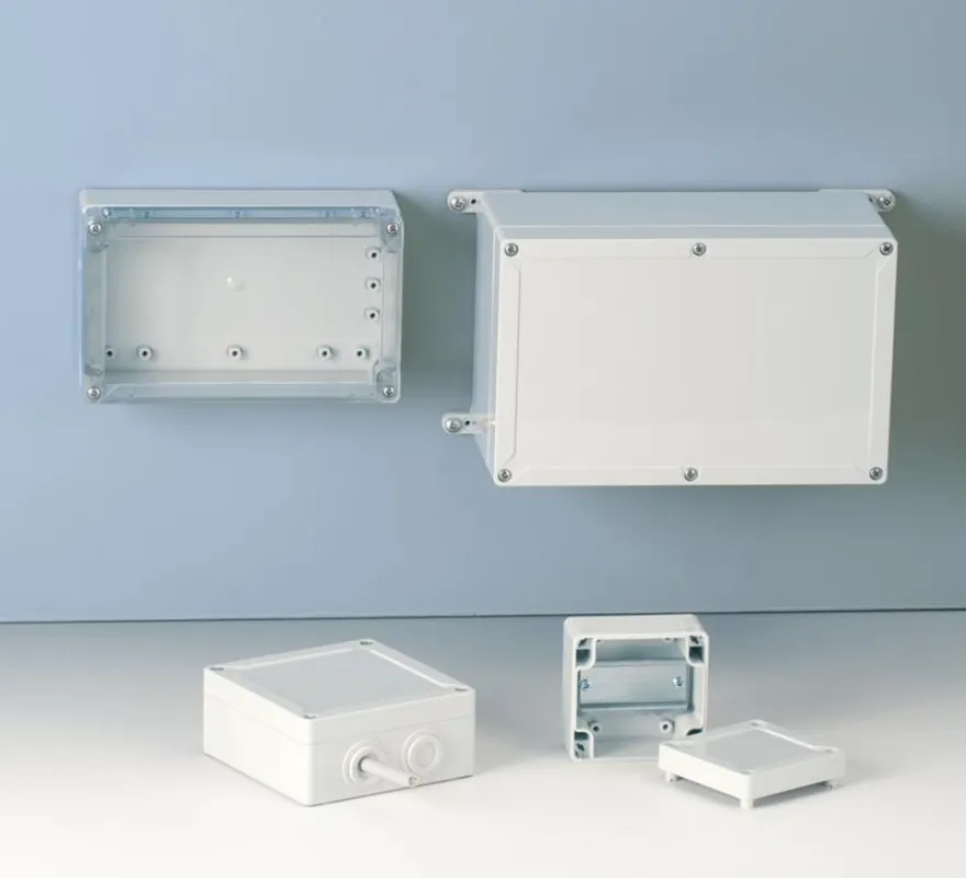 Neue Gehäusereihe für die Gebäude- und Installtionstechnik
