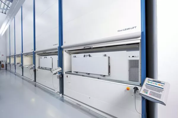 Bild: Hänel Lean-Lift®: Lagerung bis –80°C