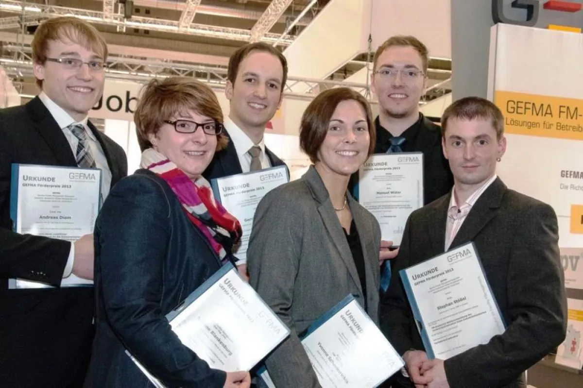 Die GEFMA-Förderpreisträger 2013: (Foto: © Uta Mosler, LichtEinfall)