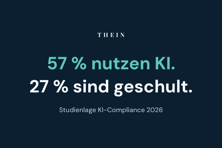 Bild: KI-Compliance-Studie 2026: Unternehmen nutzen KI deutlich schneller, als sie ihre Beschäftigten schulen