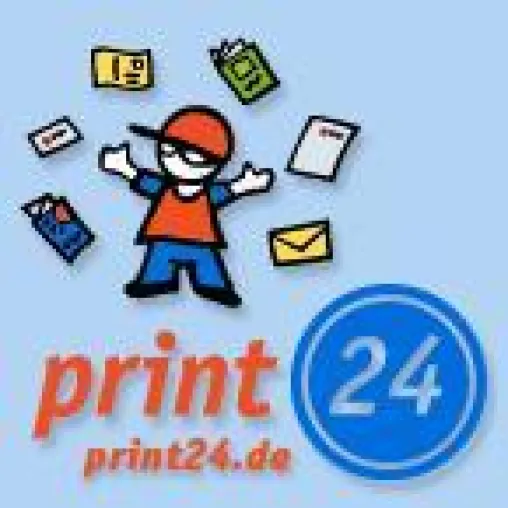 Bild: print24 beste Onlinedruckerei - Aktuelle Umfrage bei PSD-Tutorials