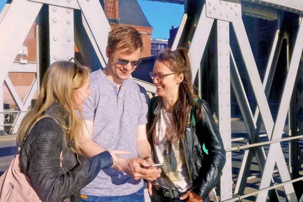 Bild: Stadtführungen und Schnitzeljagden in Hamburg als digitale Abenteuer: ryddle Stadtrallyes