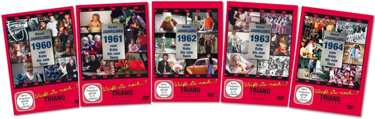 Bild: Haben Sie für den Herbst schon alle Geschenke beisammen? => Jahrgangschroniken für Babyboomer der 1960er Jahre