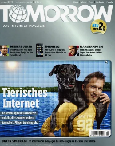 Bild: Repräsentative Umfrage von TOMORROW - Deutsche fürchten Schnüffelstaat