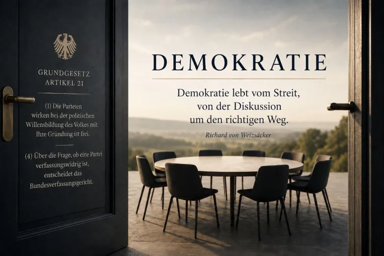 Bild: Demokratie ist kein Klub der Gleichgesinnten